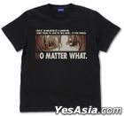 Sword Art Online Progressive: Aria of a Starless Night : Asuna Resolve T-Shirt (Black) (Size:S)