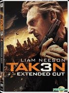 Taken 3 (2014) (DVD) (Hong Kong Version)
