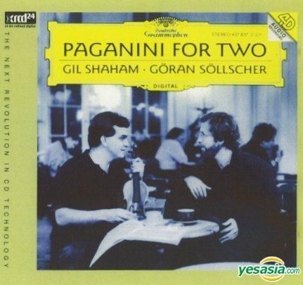 YESASIA : Paganini For Two (XRCD 24) 鐳射唱片- 純音樂, Gil Shaham