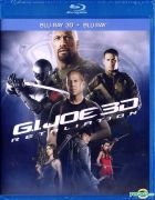 G.I. Joe 2: Retaliation (2013) (Blu-ray) (2D + 3D) (Hong Kong Version)