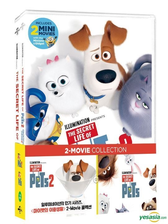 Yesasia: The Secret Life Of Pets Double Pack (2dvd) (limited Edition 