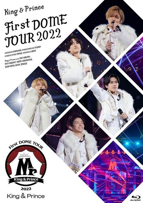 YESASIA: King & Prince First Dome Tour 2022 -Mr.- [BLU-RAY