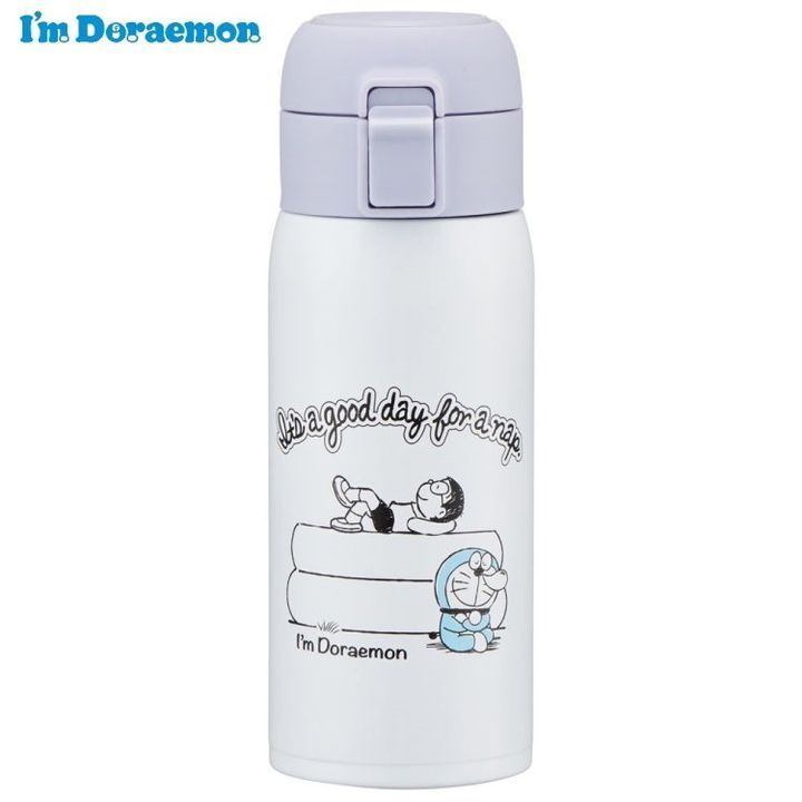 YESASIA Doraemon Thermos Bottle 350ml Skater Lifestyle & Gifts
