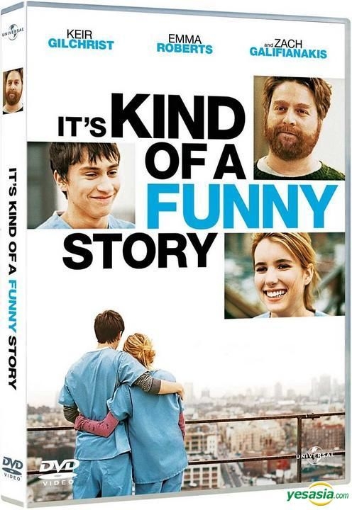 YESASIA: It's Kind Of A Funny Story (2010) (DVD) (Hong Kong Version) DVD -  Emma Roberts, Zach Galifianakis, Intercontinental Video (HK) - Western /  World Movies & Videos - Free Shipping