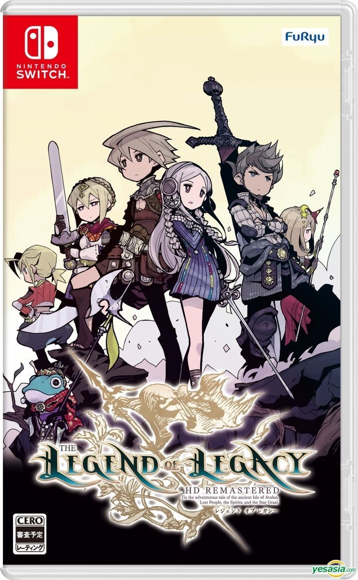 YESASIA: The Legend of Legacy HD Remaster (Japan Version) - - Nintendo  Switch Games - Free Shipping