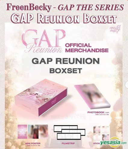 GAP REUNION BOXSET FreenBecky ギャップザシリーズ YESASIA: GAP The Series : Reunion Boxset PHOTO/POSTER,Celebrity