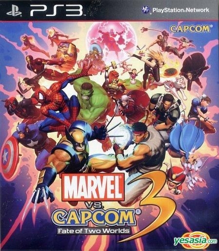 Jogo Ps3 Marvel Vs Capcom 3 Fate Of Two Worlds Físico