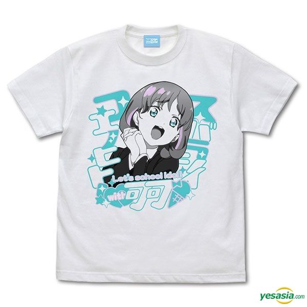 YESASIA: ラブライブ！スーパースター！！ / 唐可可 エモーショナル Tシャツ (WHITE) (サイズ: L) - Love Live!  ラブライブ!, コスパ - ライフスタイル＆ギフト - 無料配送 - 北米サイト