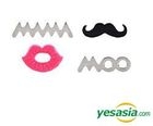 Mamamoo Style - Girl Crush Earrings (4pcs) (Hot Pink)