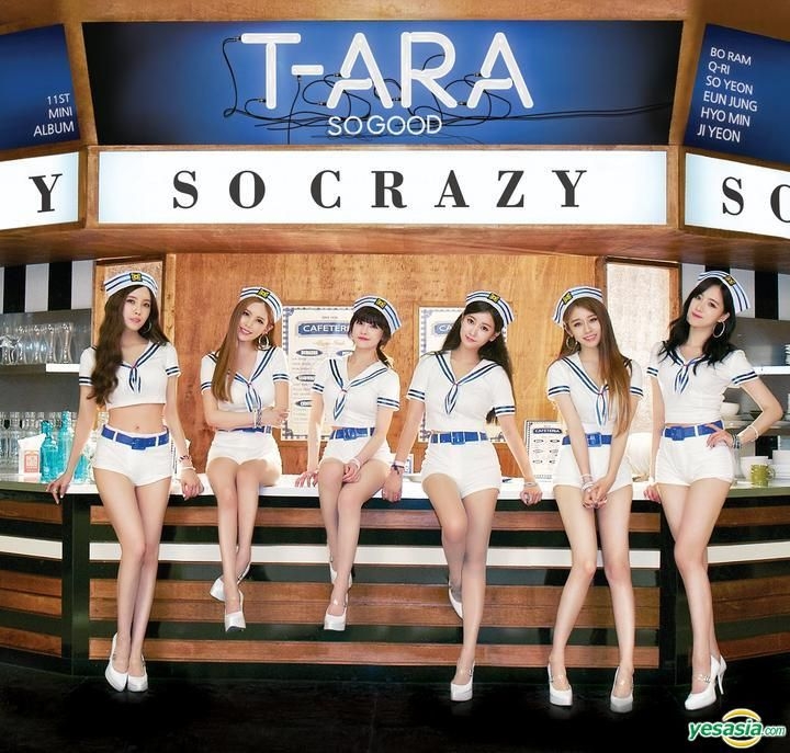 YESASIA: T-ara Mini Album Vol. 11 - So Good + Poster in Tube Music