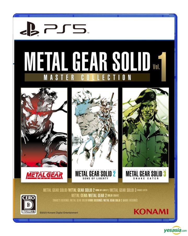 Metal Gear Solid: Master Collection Vol. 1 On PS5