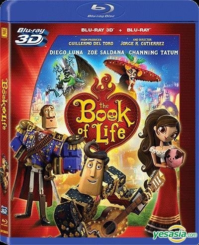 YESASIA: The Book Of Life (2014) (Blu-ray) (2D + 3D) (Hong Kong