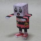 Paper Craft: Surprised Zombie