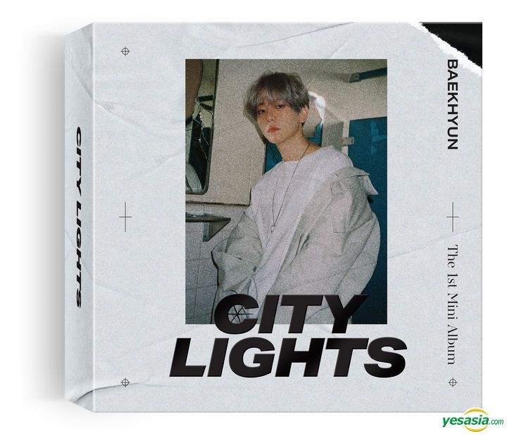 EXO SuperM Baekhyun store City Lights Kihno Album Official Photocard