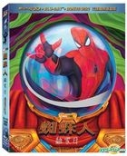 Spider-Man: Far From Home (2019) (2D + 3D Blu-ray) (3-Disc Steelbook Edition) (Taiwan Version)