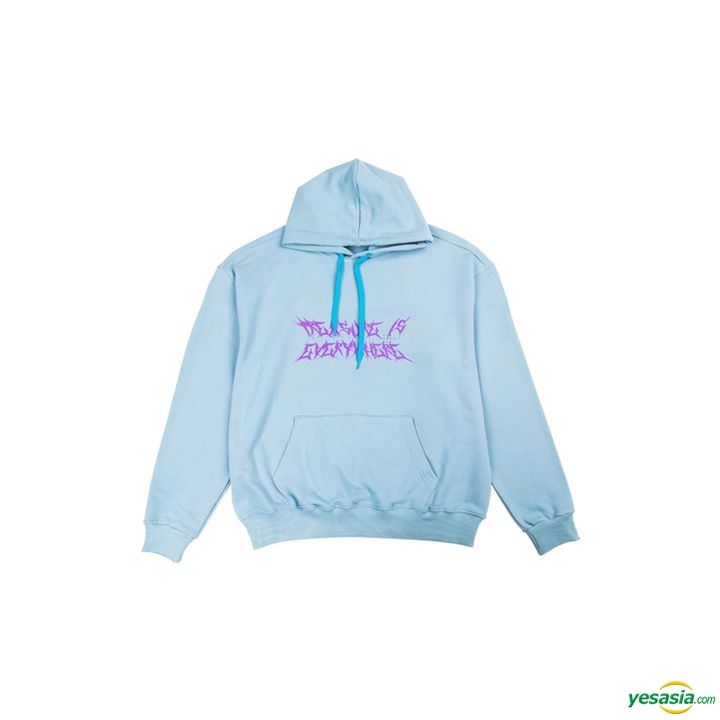 YESASIA: TREASURE 'Treasure Map' Official Goods - Hoodie (Blue) (Large ...