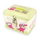 Crayon Shin-Chan Tin Bank with Lock (Green)