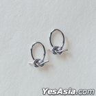 Stray Kids : Bang Chan Style - Ludain Earrings (Silver Pair)