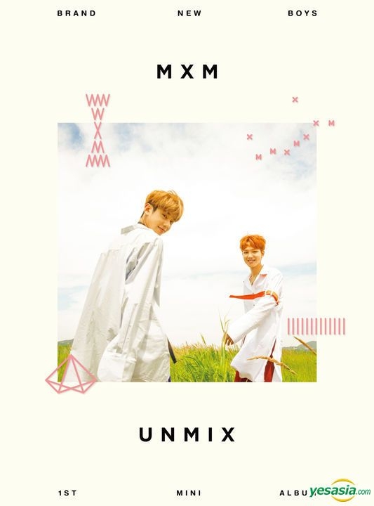 YESASIA: MXM Mini Album Vol. 1 - UNMIX (A Type) + 3 Posters in Tube CD ...