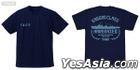 High School Fleet the Movie : Harekaze II Dry T-Shirt (Navy) (Size:S)