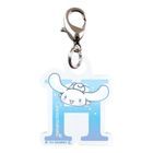 Sanrio Cinnamoroll Initial Bag Charm / Keyring (H)