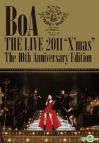 BoA - BoA THE LIVE 2011 X'mas -The 10th Anniversary Edition- (DVD) (First Press Limited Edition) (Korea Version)