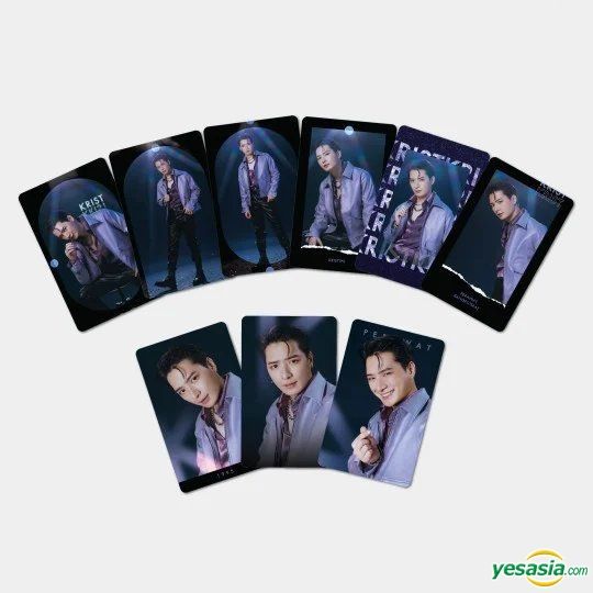 YESASIA: Shining Series : Krist Perawat - Exclusive Photocard Set