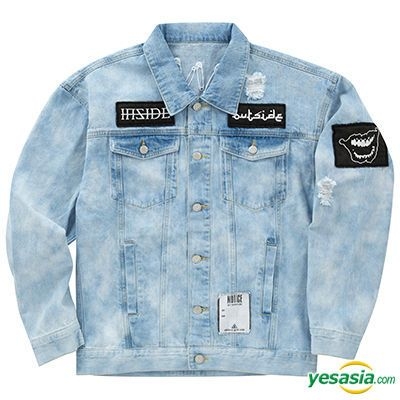 【倖田來未】W FACE デニムジャケット 倖田來未 ライブグッズ 2017 ULTRA VIOLET JKT デニムジャケット