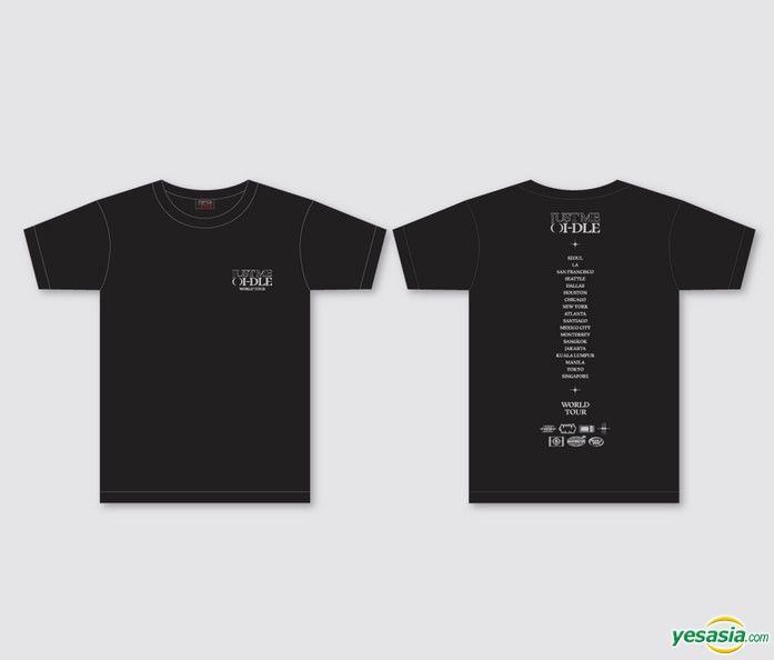 YESASIA: (G)I-DLE 2022 CONCERT JUST ME ( )I-DLE - T-SHIRT (TOUR