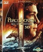 Percy Jackson: Sea Of Monsters (2013) (Blu-ray) (2-Disc Edition) (2D + 3D) (Hong Kong Version)