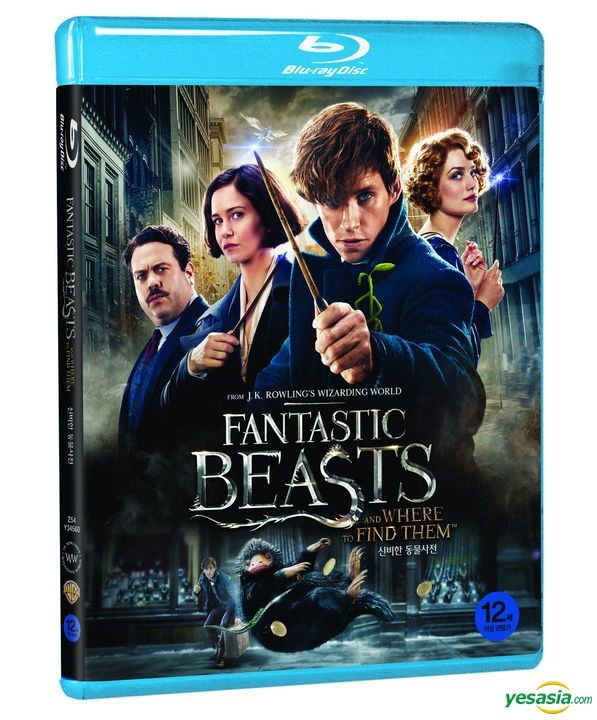 YESASIA: Fantastic Beasts And Where To Find Them (Blu-ray) (Korea ...