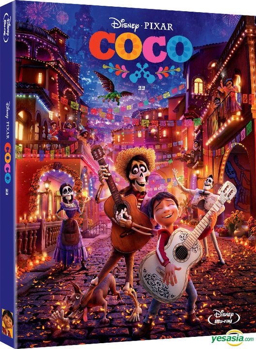 Yesasia Coco Blu Ray Korea Version Blu Ray Lee Unkrich Adrian Molina 韓国語のアニメ 無料配送