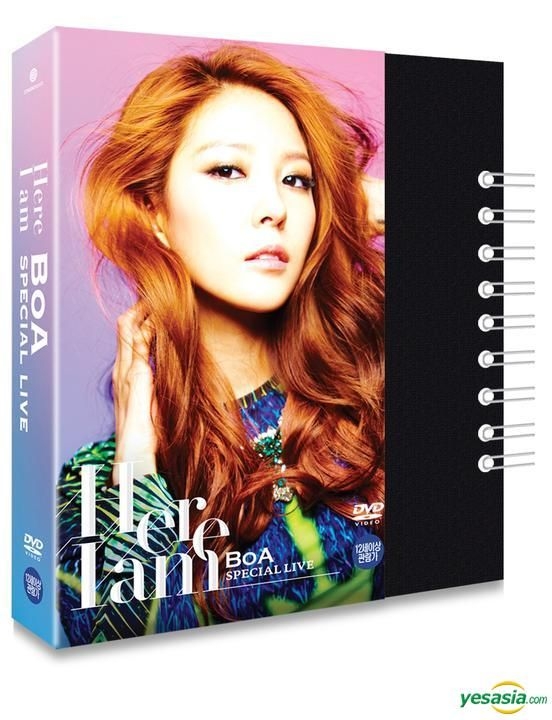 BoA Special Live Here I am 2DVD＋フォトブック YESASIA: BoA Special Live - Here I am (2DVD + Photobook