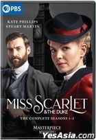 Miss Scarlet & the Duke (2020-) (DVD) (18 Episodes) (Season 1-3) (PBS TV Drama) (US Version)