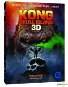 Kong: Skull Island (2D + 3D Blu-ray) (2-Disc) (O-Ring Limited Edition) (Korea Version)