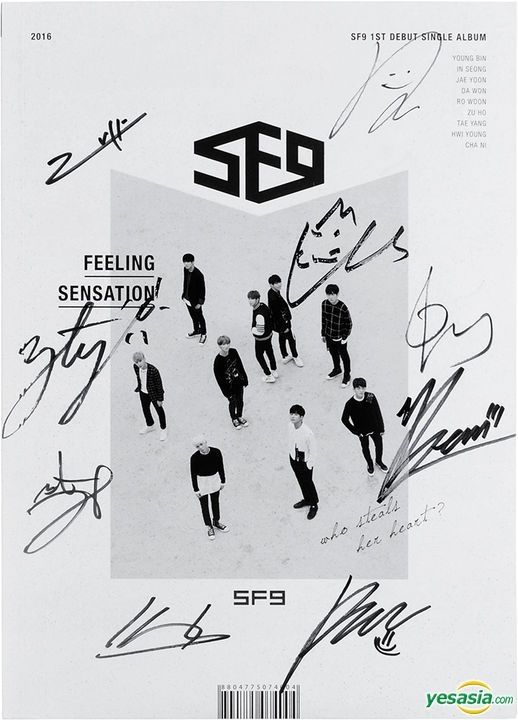 YESASIA: SF9 Debut Single Album - Feeling Sensation (All Members 