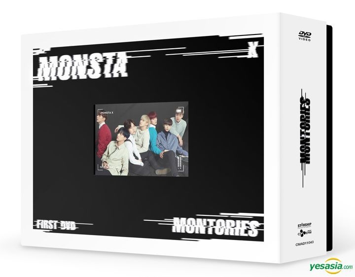 Monsta X 1st DVD - Montories (3DVD) (韓国版) (shin-