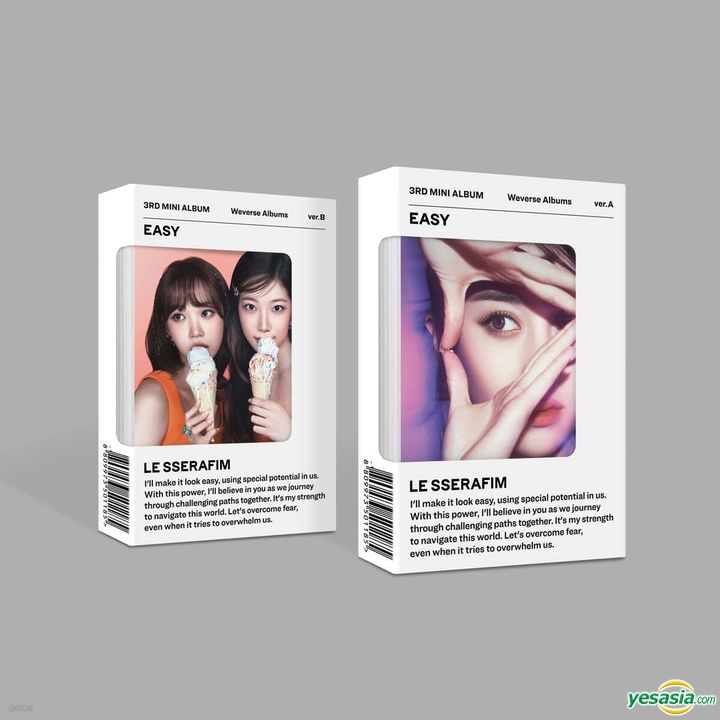 YESASIA: LE SSERAFIM Mini Album Vol. 3 - EASY (Weverse Albums