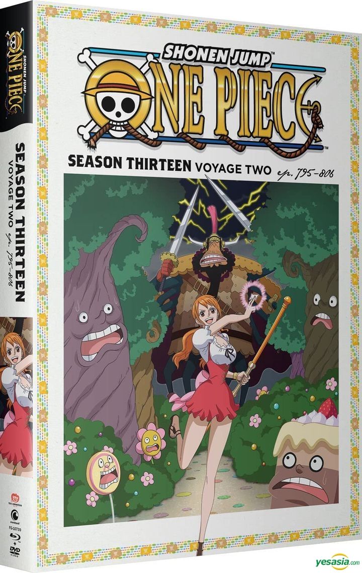 YESASIA One Piece (Shonen Jump) (795806集) 第13季 Voyage 2 (DVD + Bluray) (美國版) DVD,Bluray