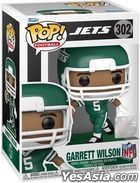 FUNKO POP! NFL: Jets - Garrett Wilson (Green and White Uniform) (Vinyl Figure) #302