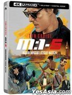 Mission: Impossible - Rogue Nation (2015) (4K Ultra + Blu-ray + Digital Code) (Steelbook) (US Version)