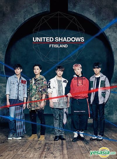 Yesasia United Shadows Type A Album Dvd First Press Limited Edition Taiwan Version Cd Ftisland Japanese Music Free Shipping North America Site