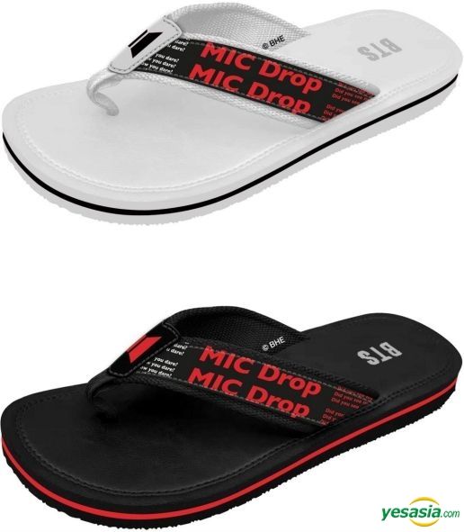 YESASIA: BTS Sandals (MIC Drop) (Type 3) (Black) MALE STARS