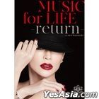 ayumi hamasaki MUSIC for LIFE -return-  [BLU-RAY] (初回限定版) (台灣版)