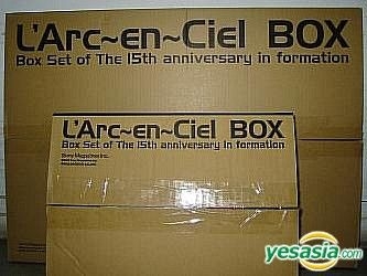 L'Arc~en~Ciel BOX 15th Anniversary 他 YESASIA: 15th Anniversary Memorial Box Set - L'Arc-en-Ciel BOX