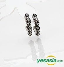 Chrome on sale hearts earrings