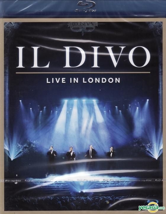 YESASIA Live In London (Bluray) Bluray Il Divo, Sony Music