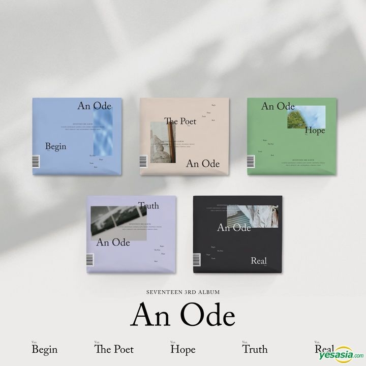 An Ode Real Begin Truth 3冊セット YESASIA: Seventeen Vol. 3 - An Ode (Begin + The Poet + Hope +