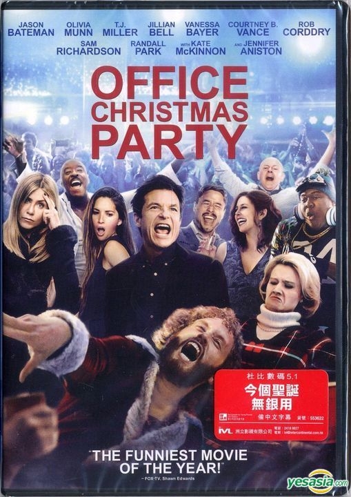 YESASIA: Office Christmas Party (2016) (DVD) (Hong Kong Version) DVD .  Miller, Olivia Munn, Intercontinental Video (HK) - Western / World Movies &  Videos - Free Shipping