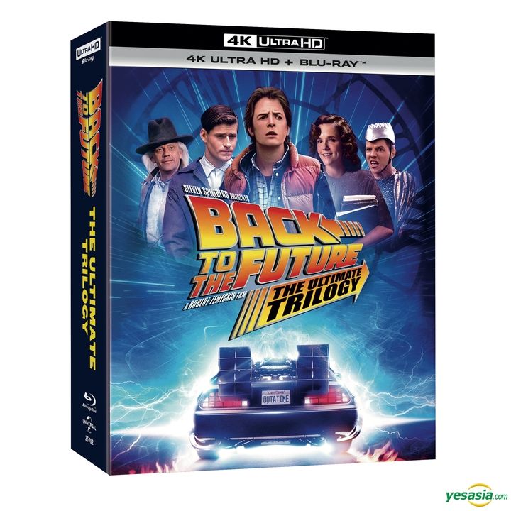 YESASIA: Back to the Future 35th Anniversary Trilogy (4K Ultra HD